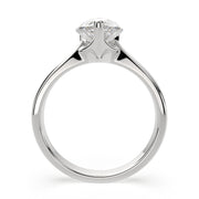 Juliana Pear Cut Classic Solitaire Engagement Ring Setting - Nivetta